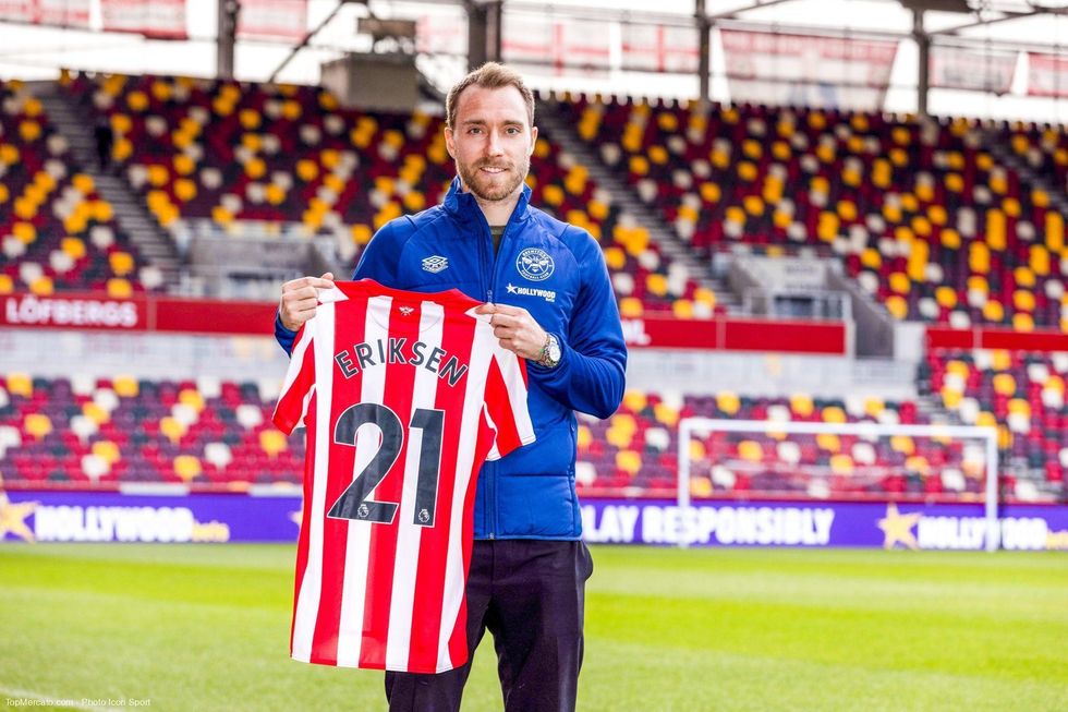 Christian Eriksen Brentford