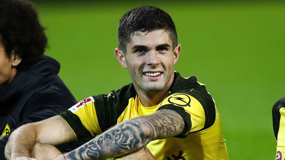 christian pulisic borussia dortmund 2018 19 1ji42wmnsn8no1d4e6tl5t99bg