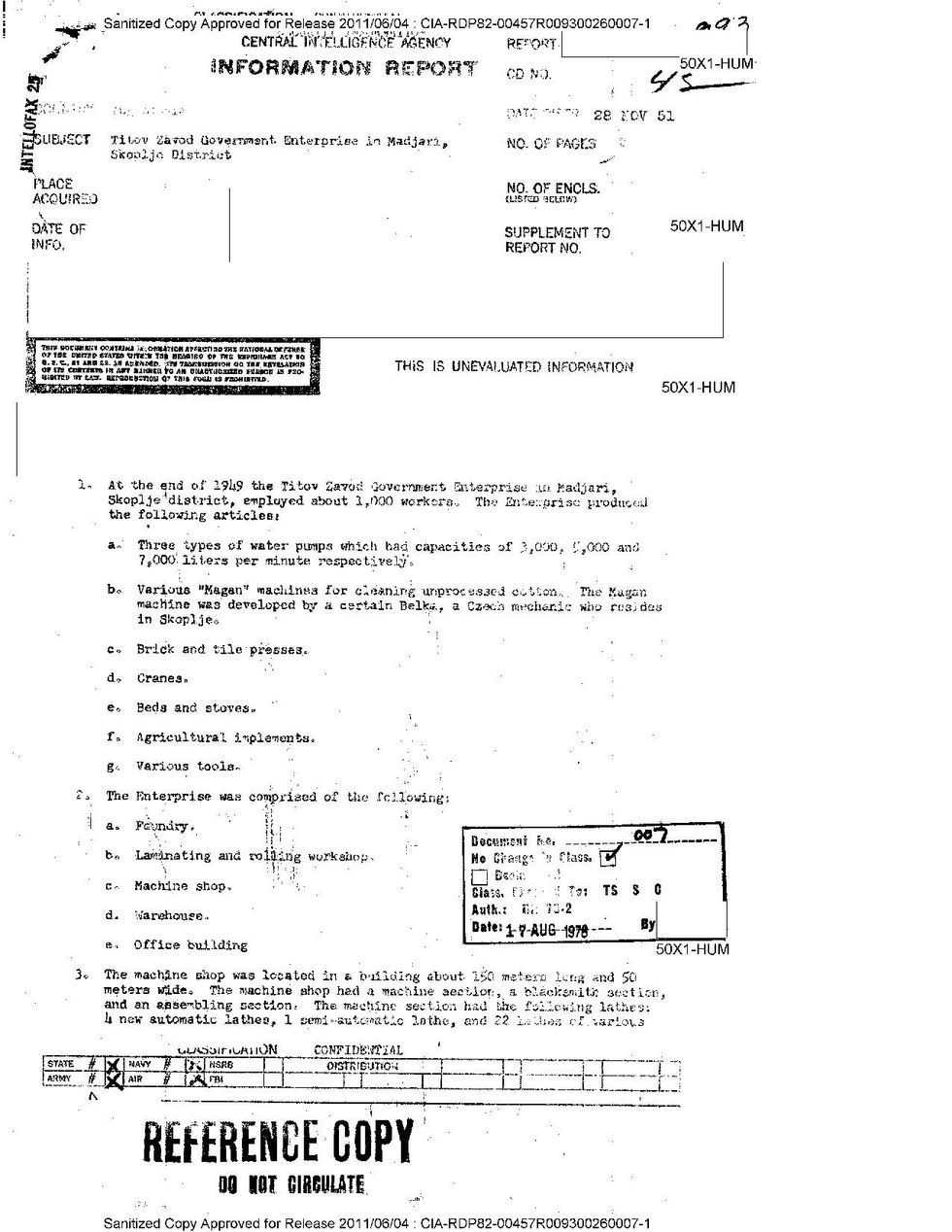 CIA RDP82 00457R009300260007 1 mzt page 001