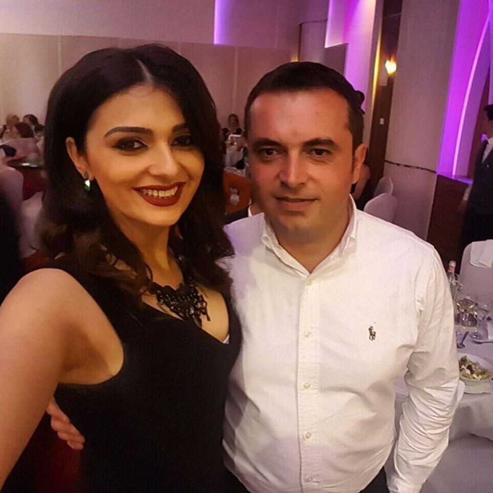 Çifti i ri, Edita Bajrami dhe Besnik Mustafa.