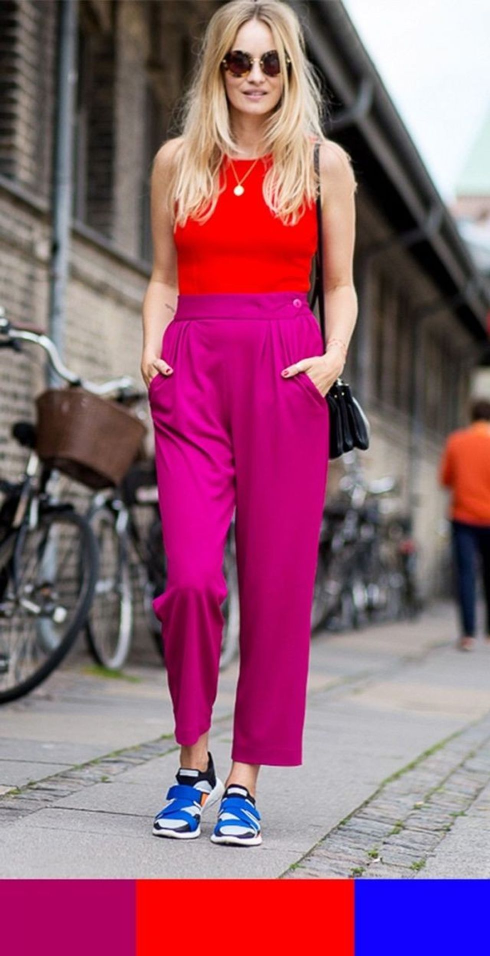 Çikamin + e kuqe + blu