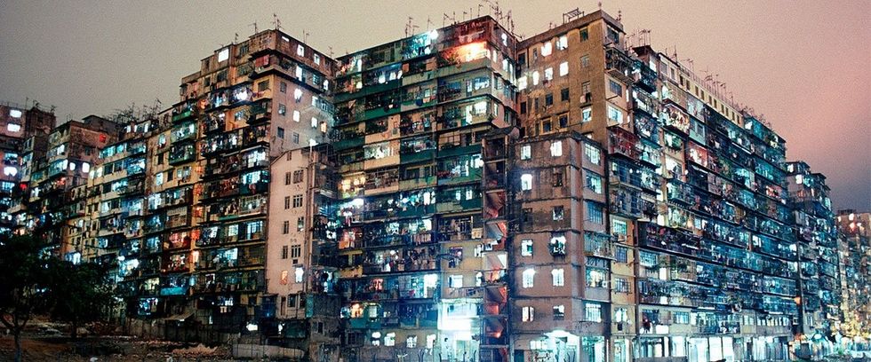 City of Darkness Kowloon Walled City Greg Girard Hive Life Banner