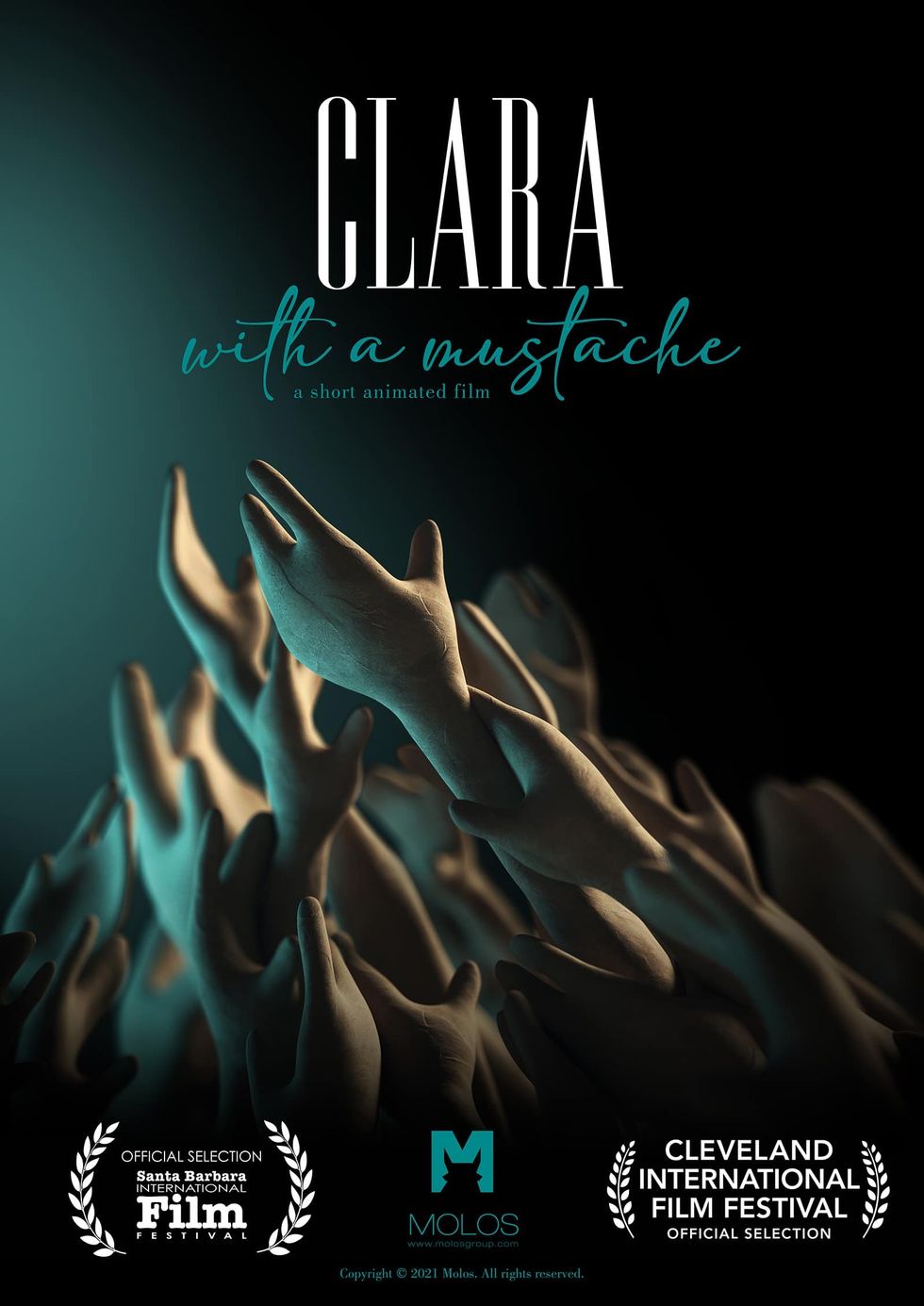 Clara With a Mustache Poster 1