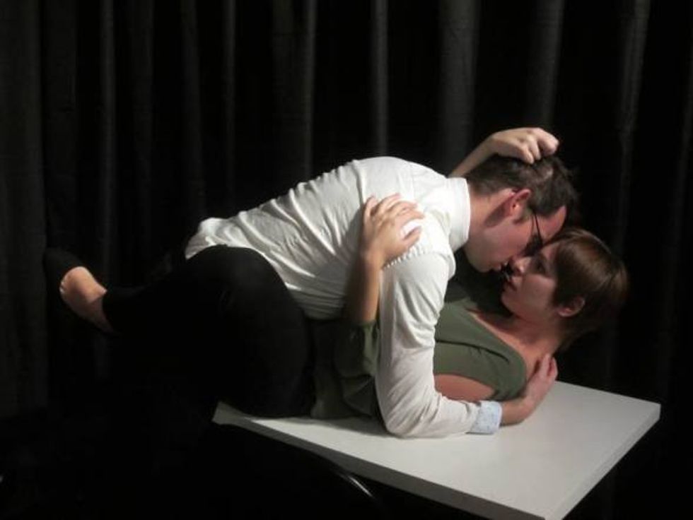 co-workers-flirting-at-a-desk