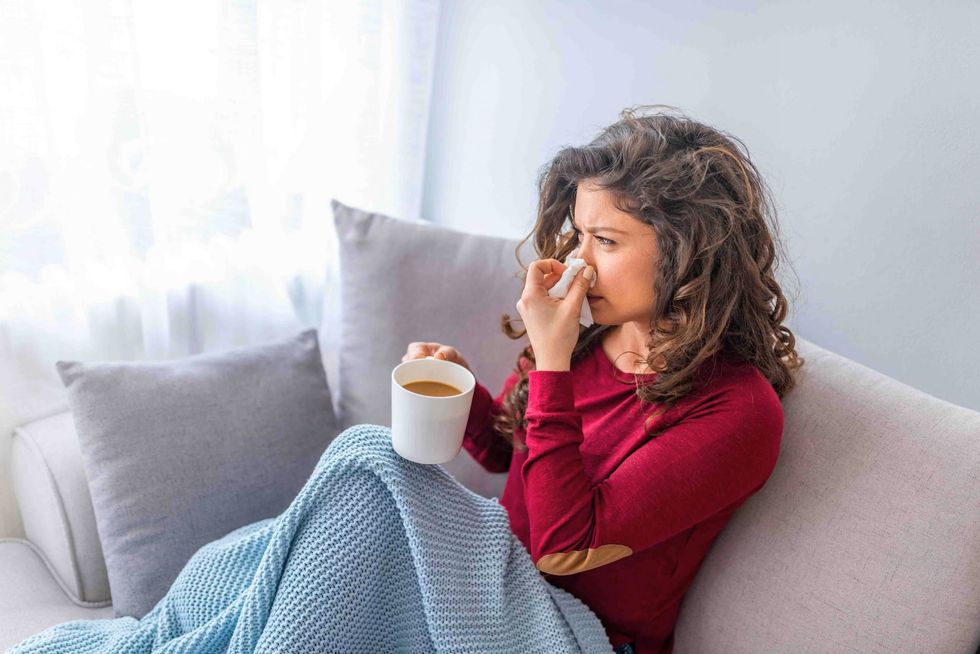 cold flu allergy symptoms scaled