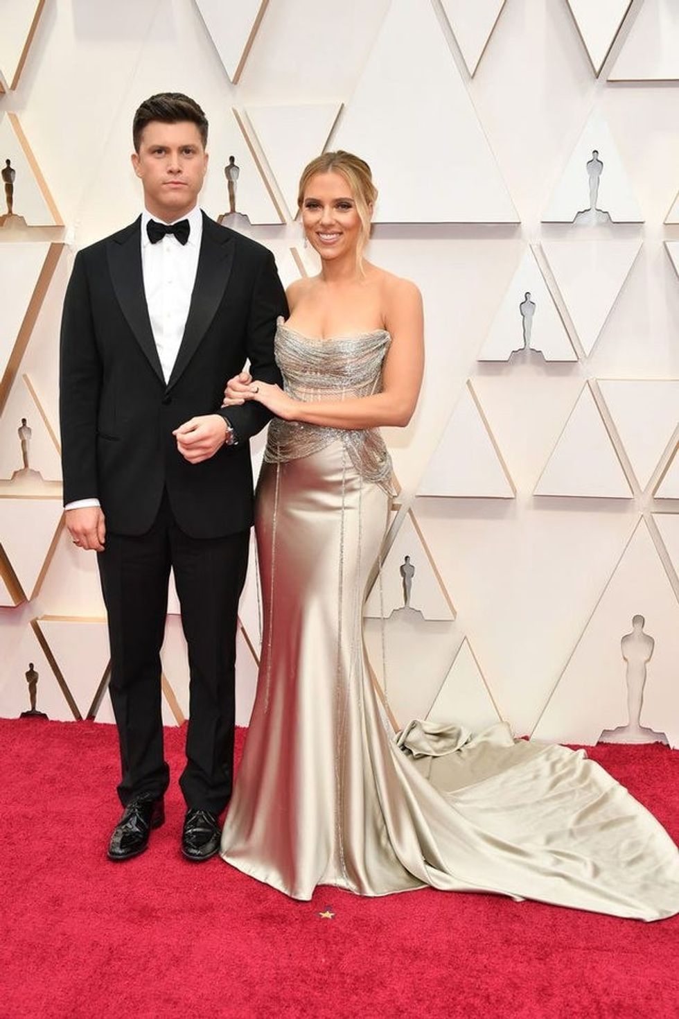 Colin Jost dhe Scarlett Johansson
