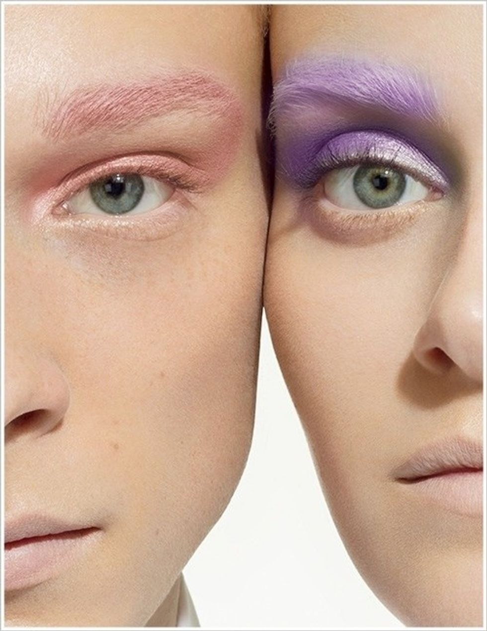 colored eyebrows boatpeoplevintage 08