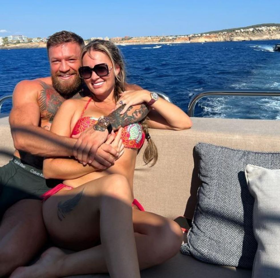 conor mcgregor poses stunning bikini 752284835