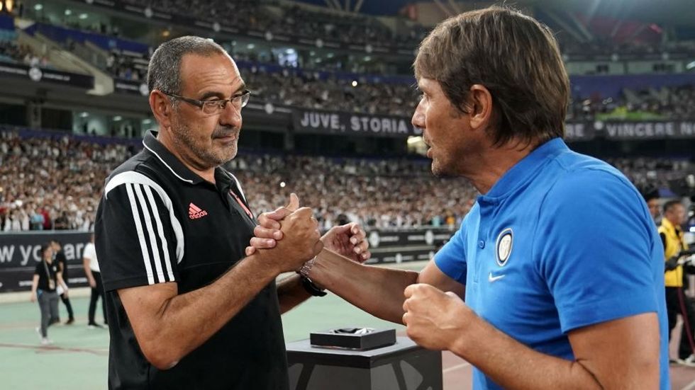 conte sarri on strong facet now