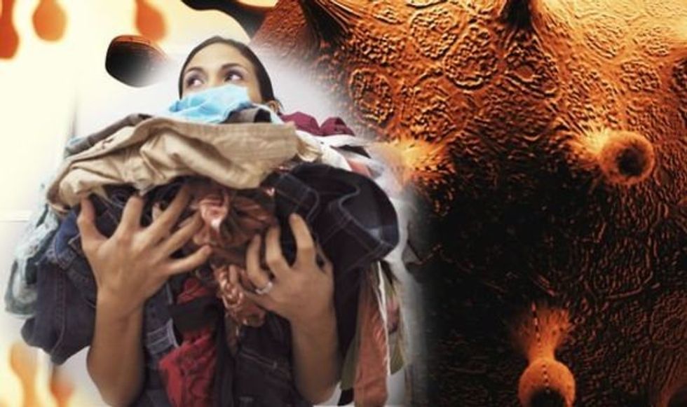 Coronavirus Reduce risk when washing clothes 1261098