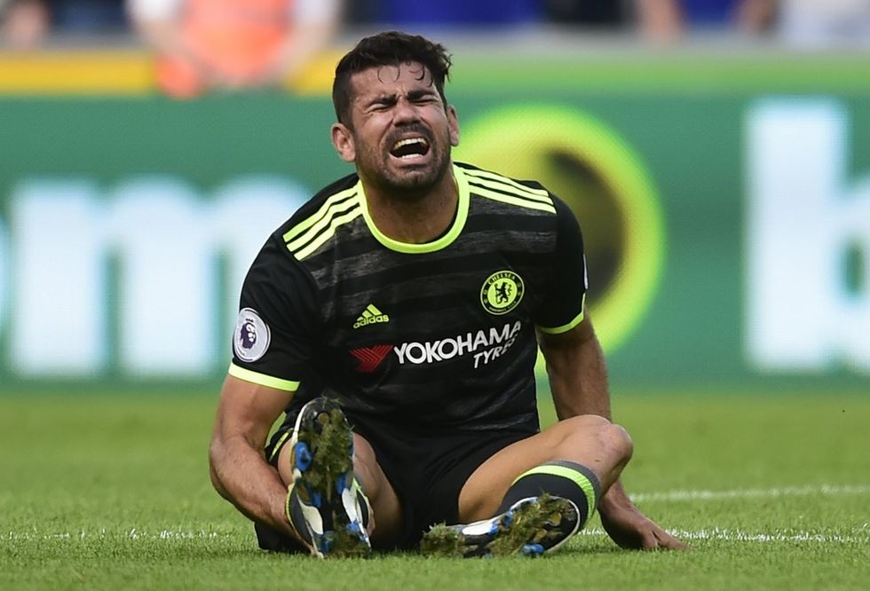 Costa deri më tani është faulluar 15 herë, por kjo nuk e ka ndaluar atë që të shënon katër gola dhe të asiston një herë.