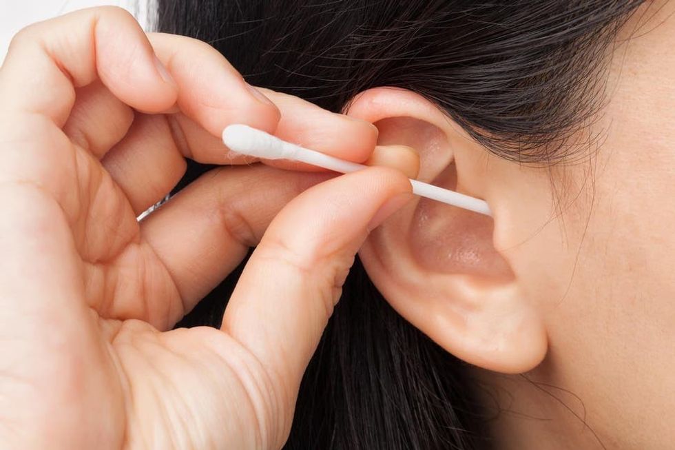 cotton bud ear shutterstock