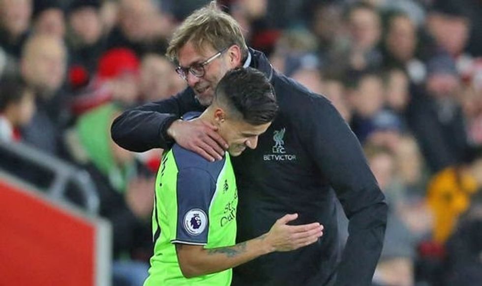 Coutinho Klopp 755063