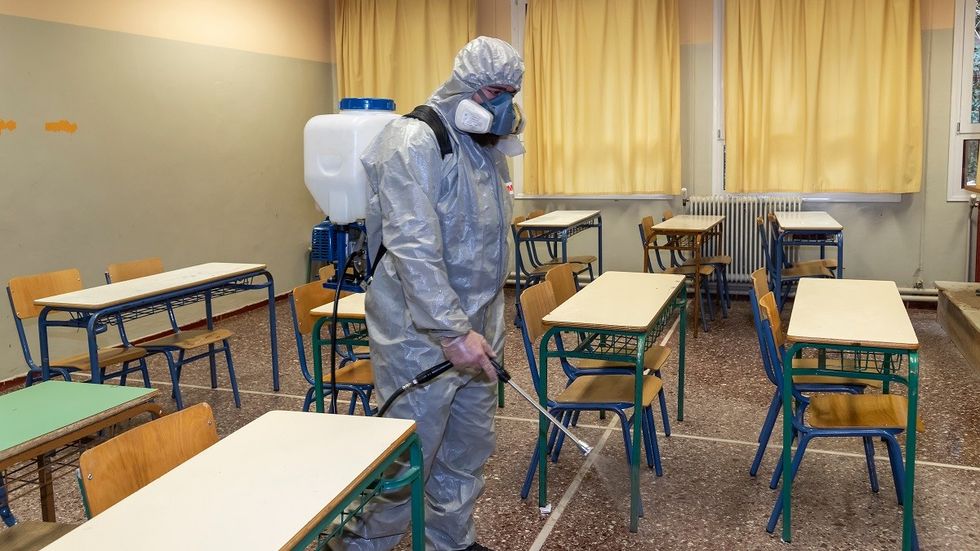 COVID schools reopening image