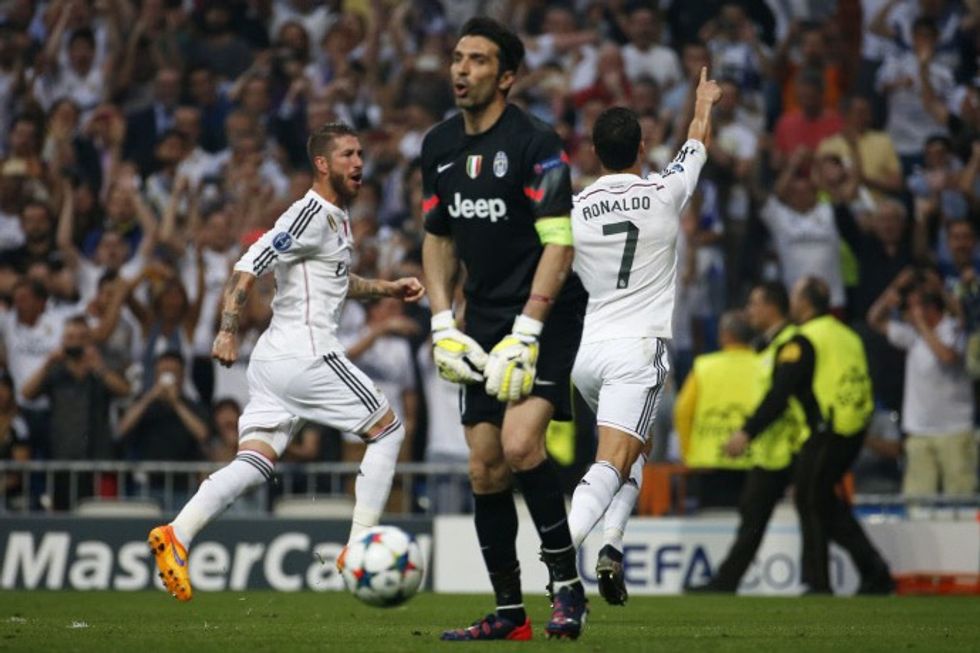 cr7 buffon