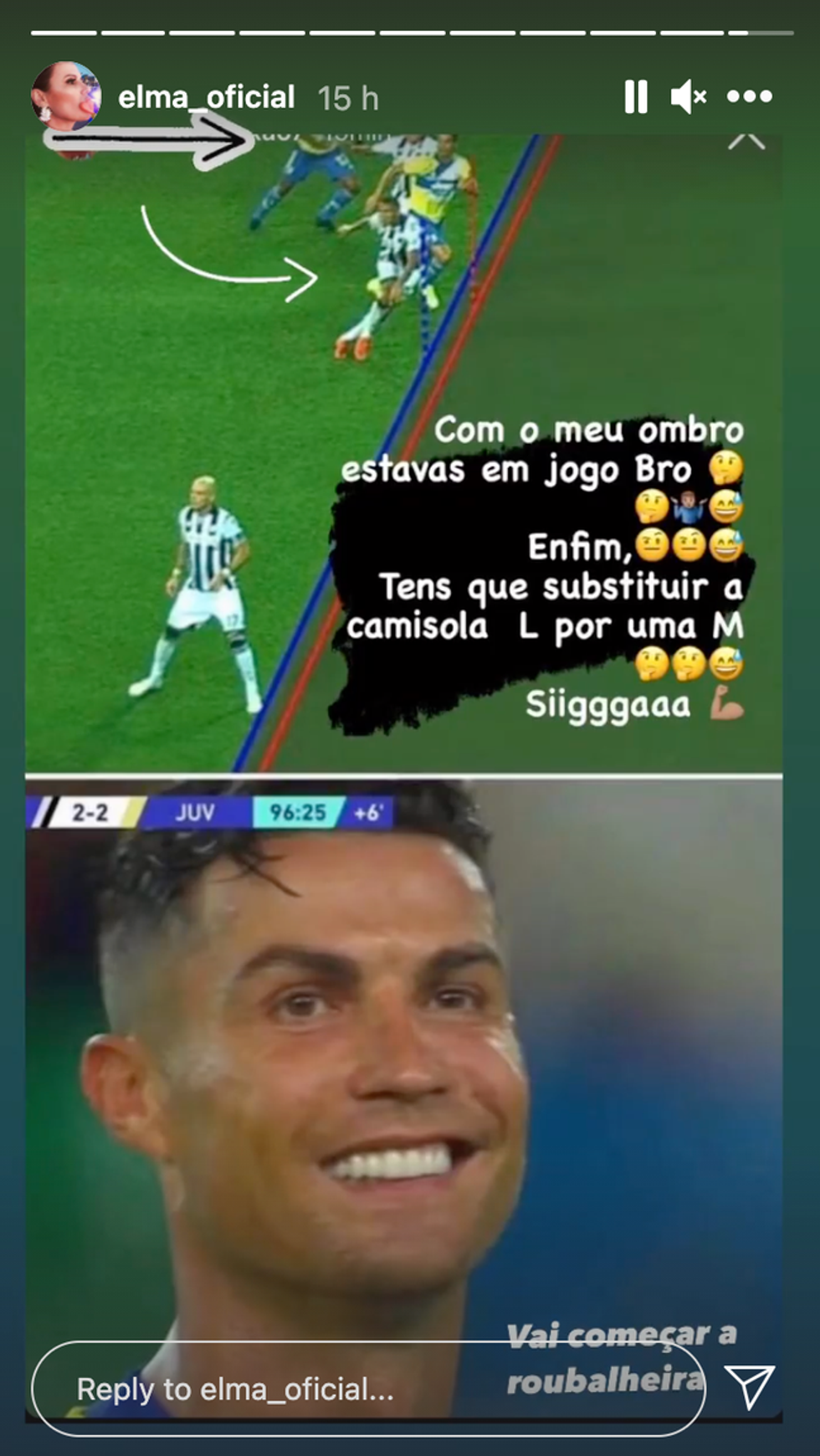 Credit: Elma dos Santos Aveiro/Instagram