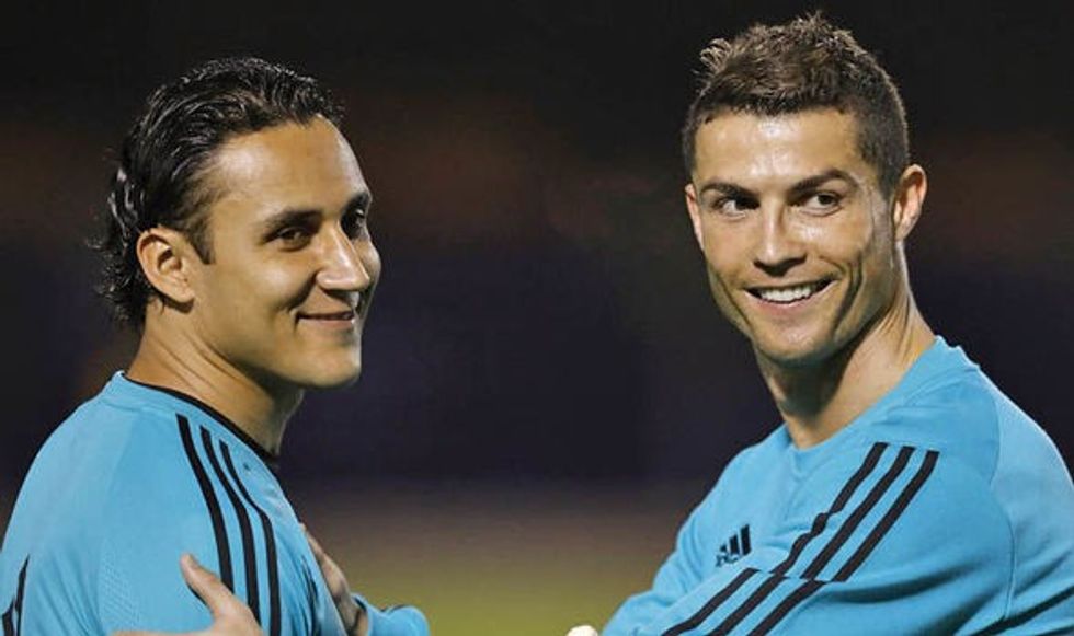 Cristiano Ronaldo Keylor Navas 921160