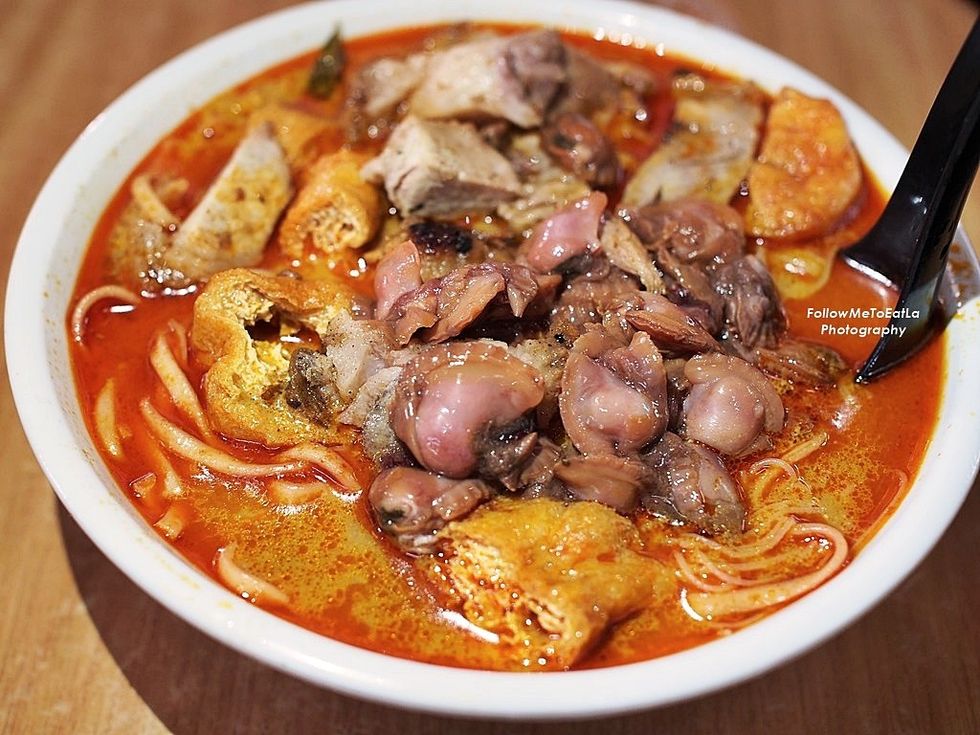 Curry laksa in Kuala Lumpur