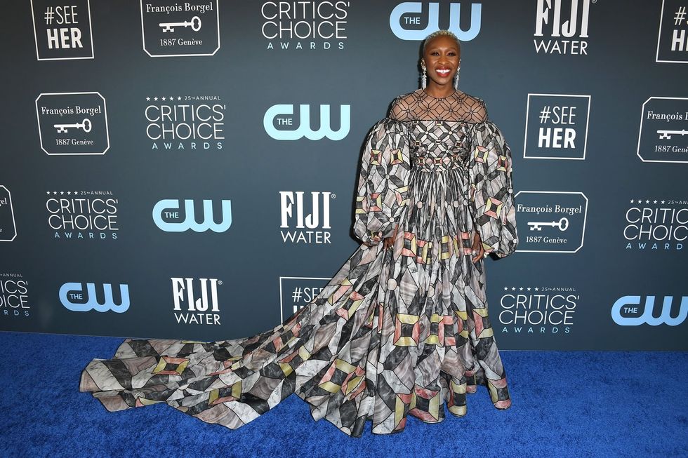 Cynthia Erivo at 2020 Critics Choice Awards
