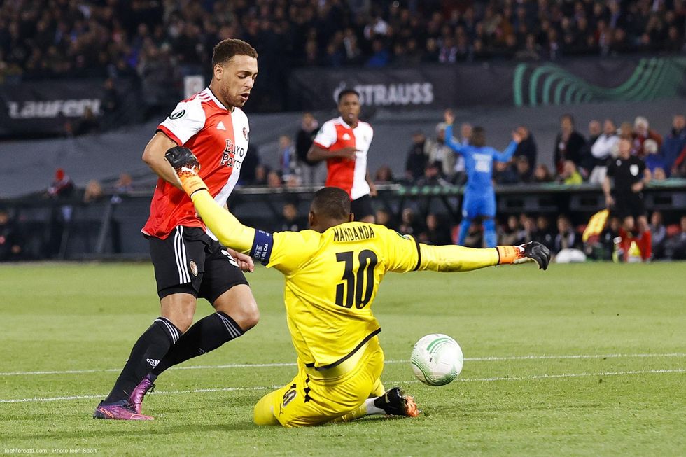 Cyriel Dessers match Feyenoord OM Marseille