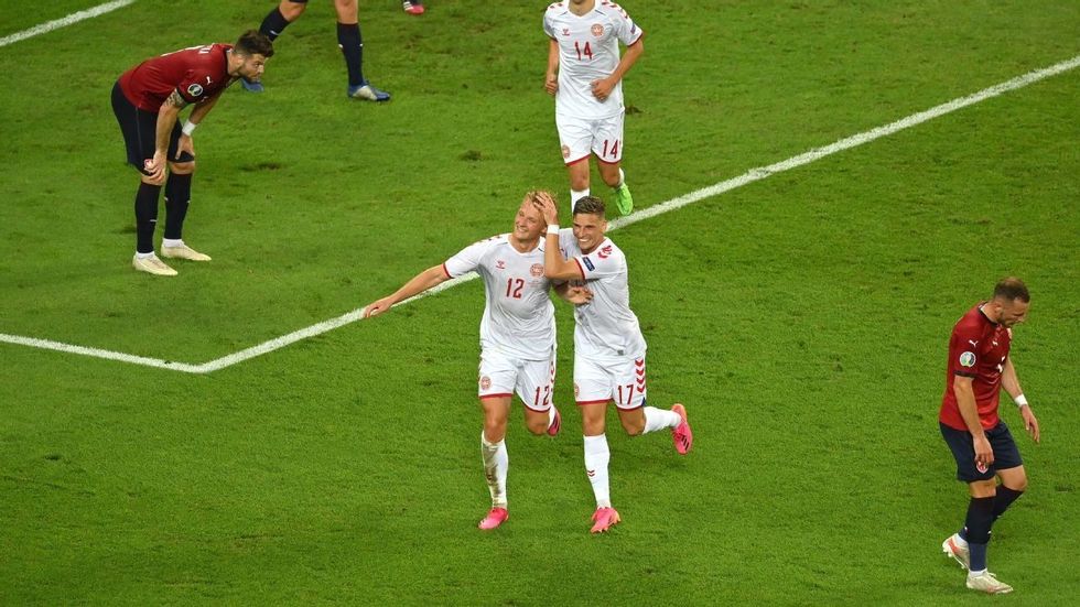 Czech Republic vs Denmark Football Match Report July