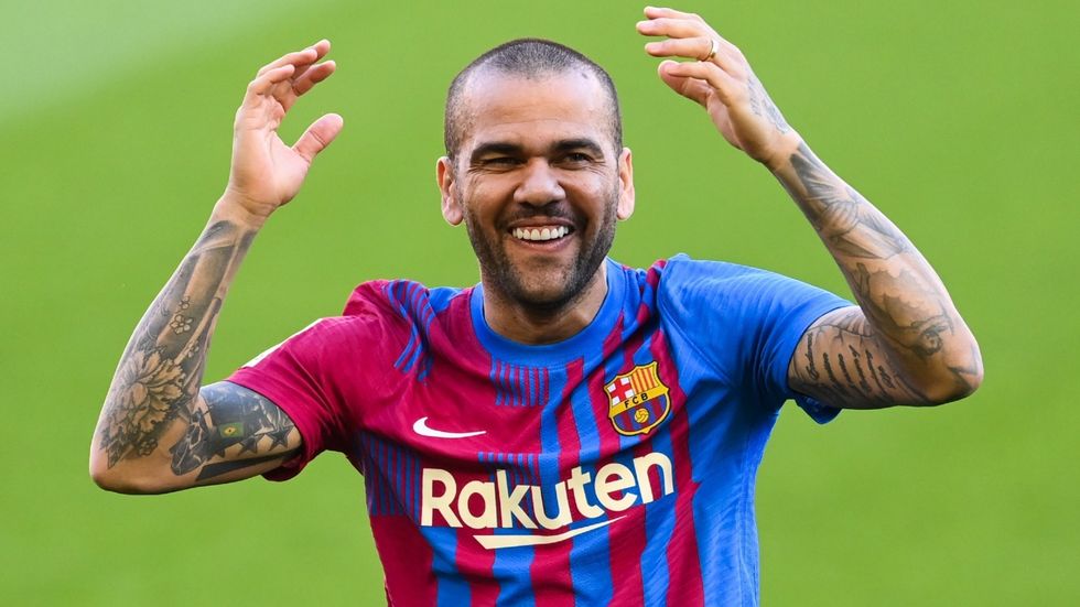 Dani Alves Barcelona 2021