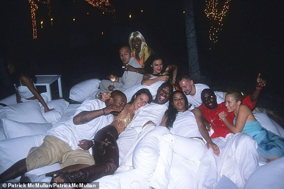 Dash was among the notable names pictured at Diddy's 2000 bash, joining the late Aaliyah and Diddy's ex Jennifer Lopez