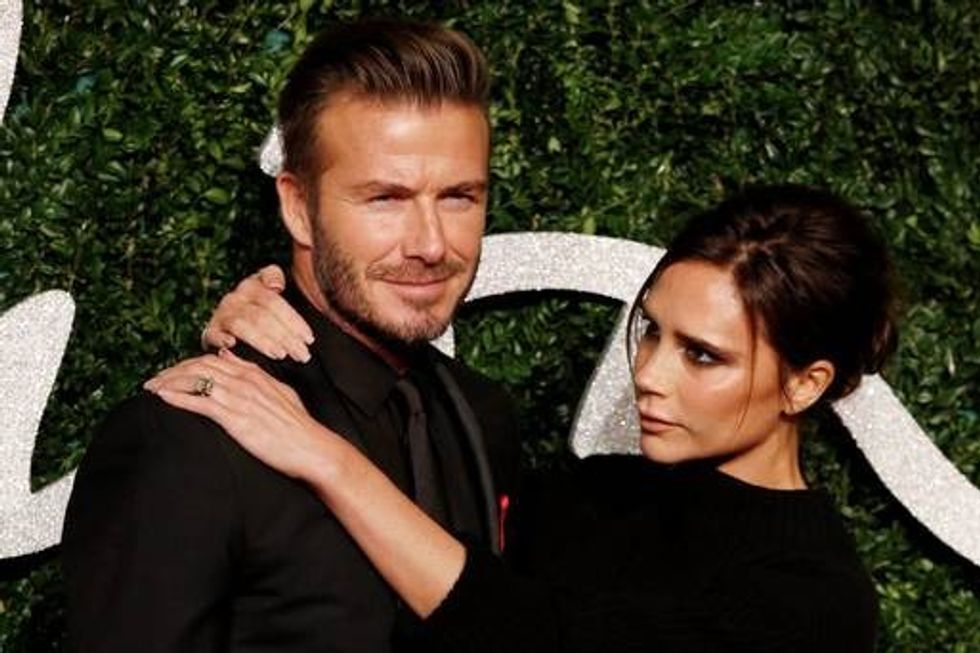David Beckham dhe Victoria Beckham