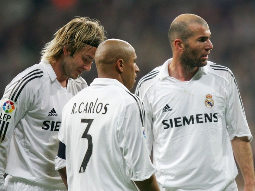 David Beckham Zinedine Zidane Roberto Carlos 2945440