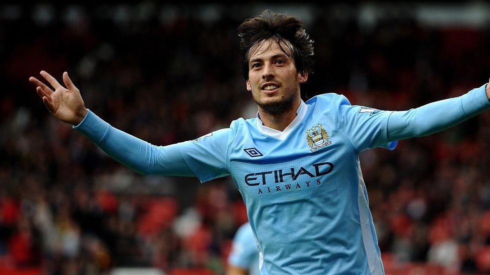 david silva pulled the strings for manchester city at old trafford
