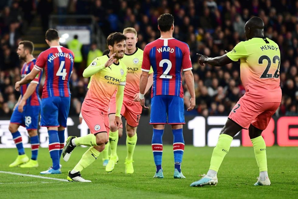 David Silva vs Crystal Palace