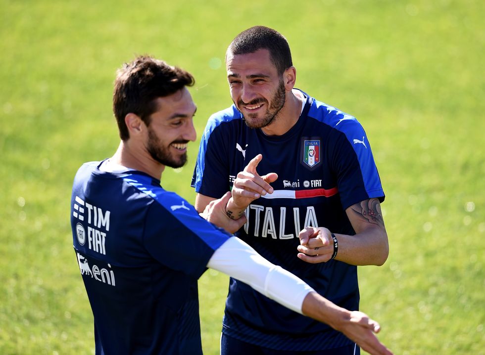 Davide Astori Leonardo Bonucci