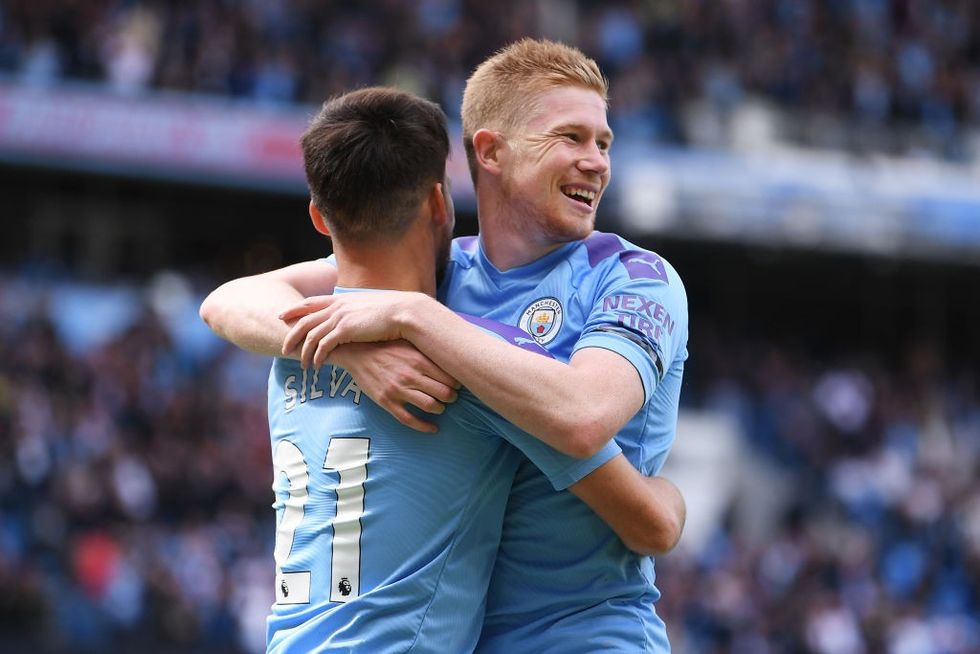 De Bruyne David Silva