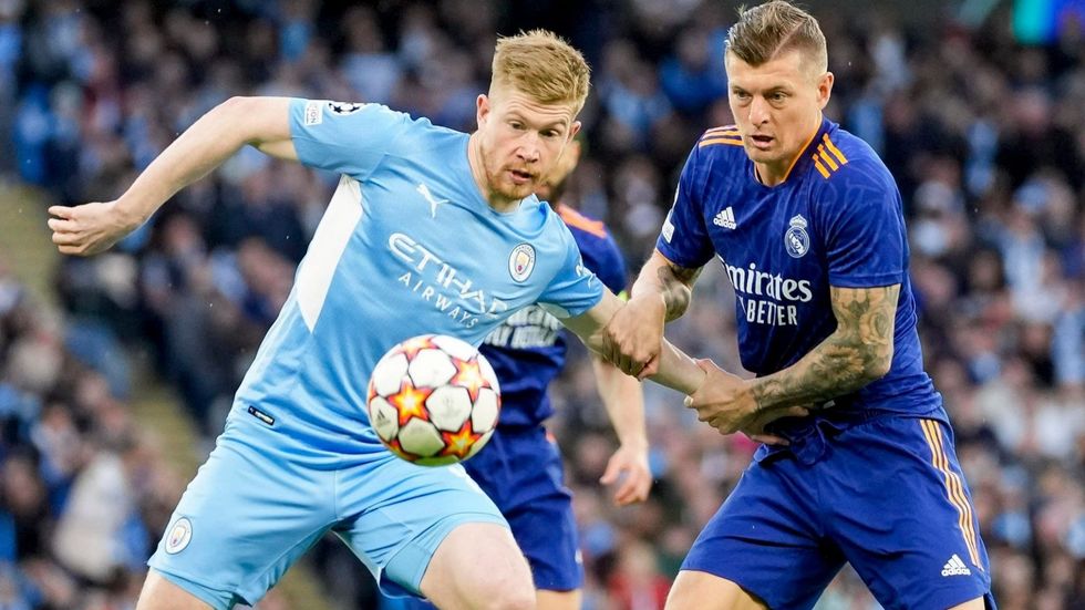 de bruyne vs kroos