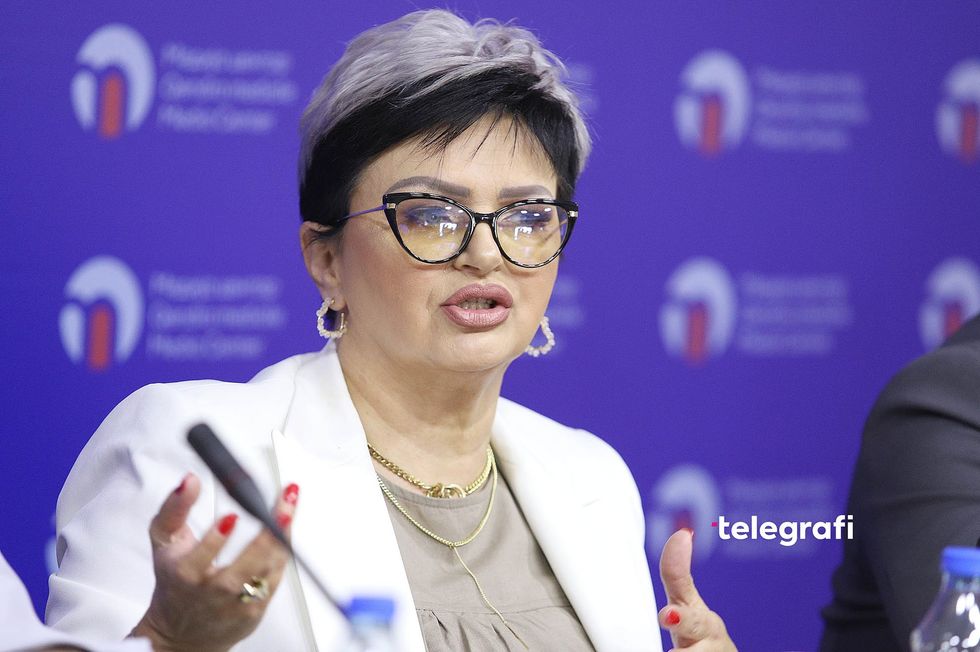 debat me kandidatet serb e boshnjak Zgjedhjet lokale ne veri te Kosoves – per dhe kunder Cagllavice Slaxhana Pantoviq foto Ridvan Slivova 36