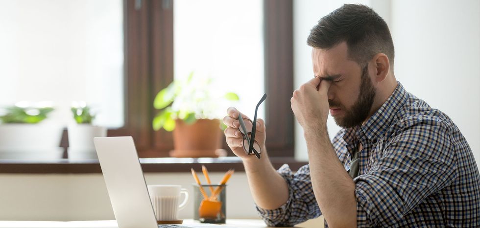 dehydration headache or chronic migraine