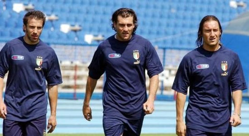 del piero vieri totti