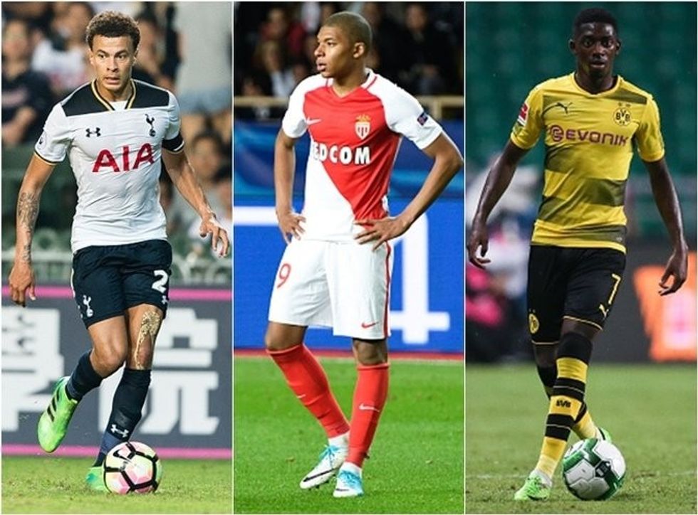 dele alli mbape dembele