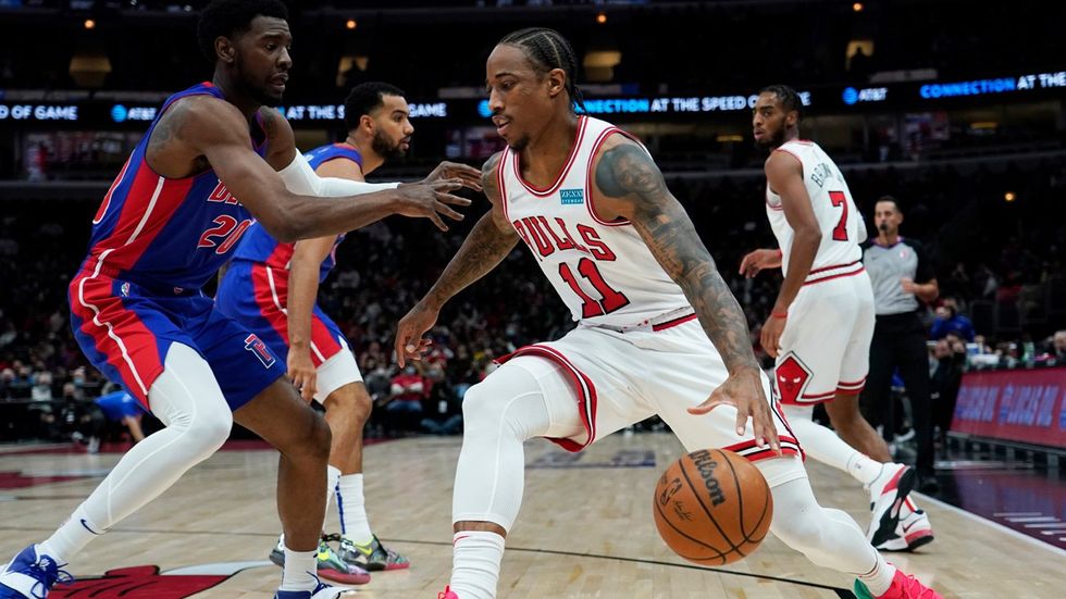 DeMar DeRozan Bulls Pistons USAT