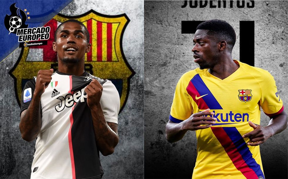 dembele juventus douglas costa barcelona
