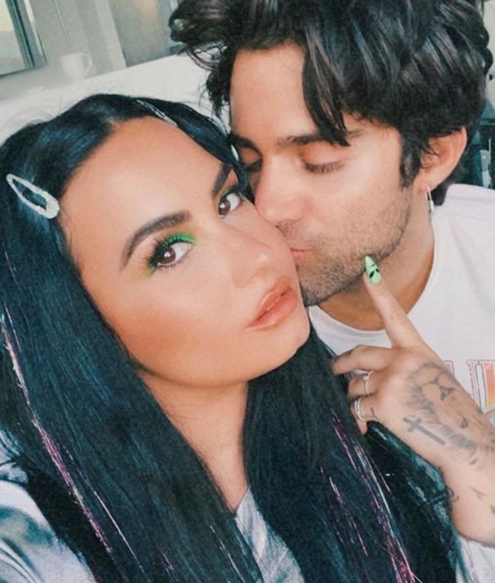 demi lovato max ehrich insta 1