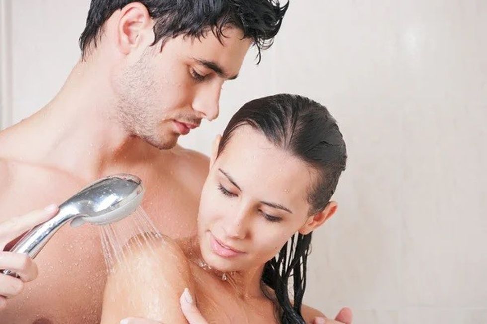 depositphotos 25014013 stock photo couple in shower