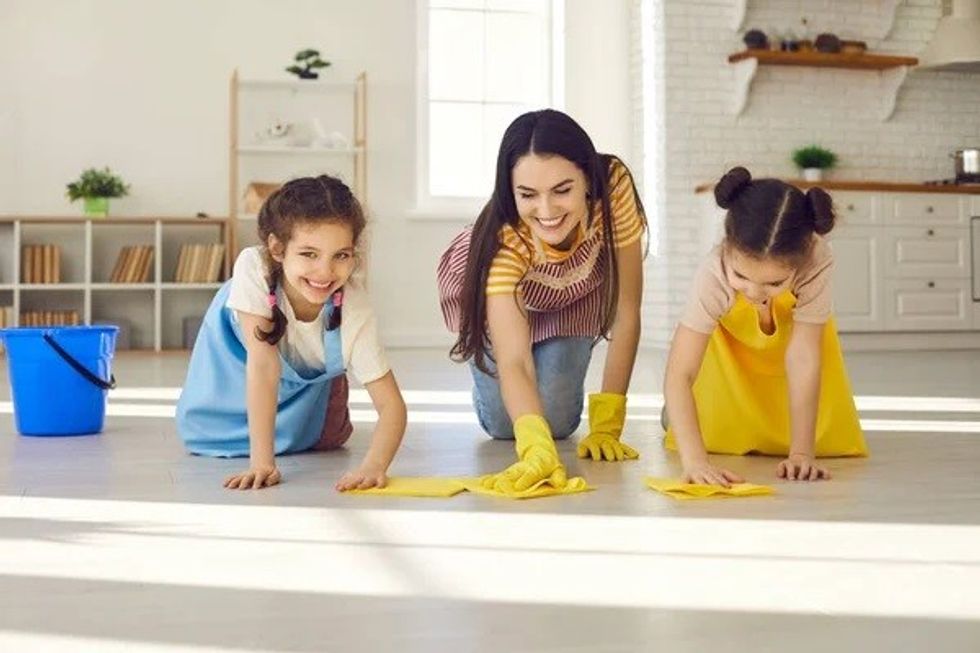 depositphotos 445146836 stock photo a happy young mother and