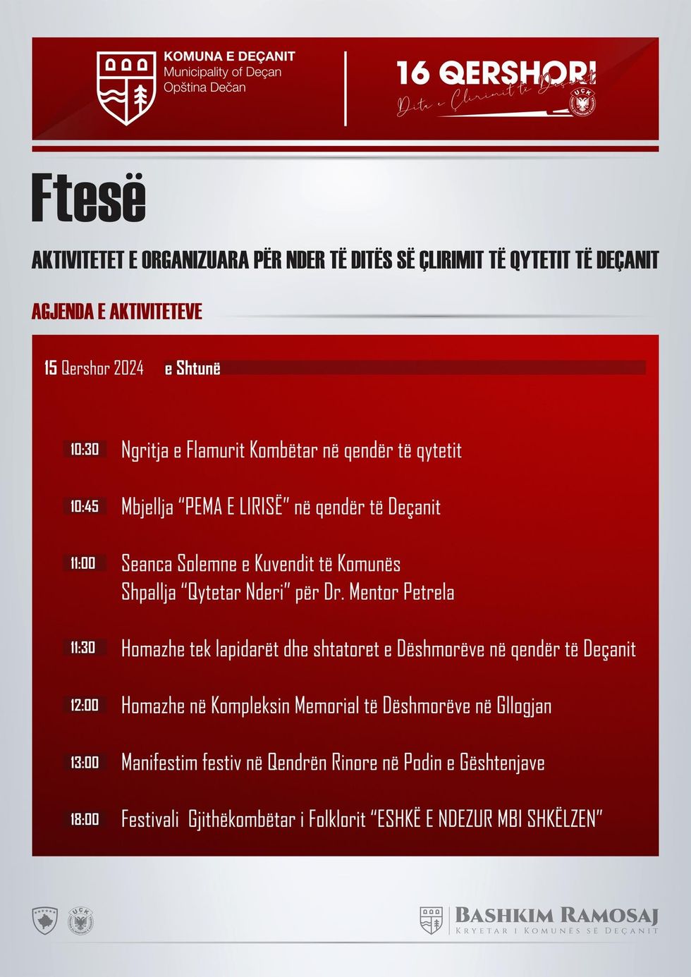 deqani agjenda
