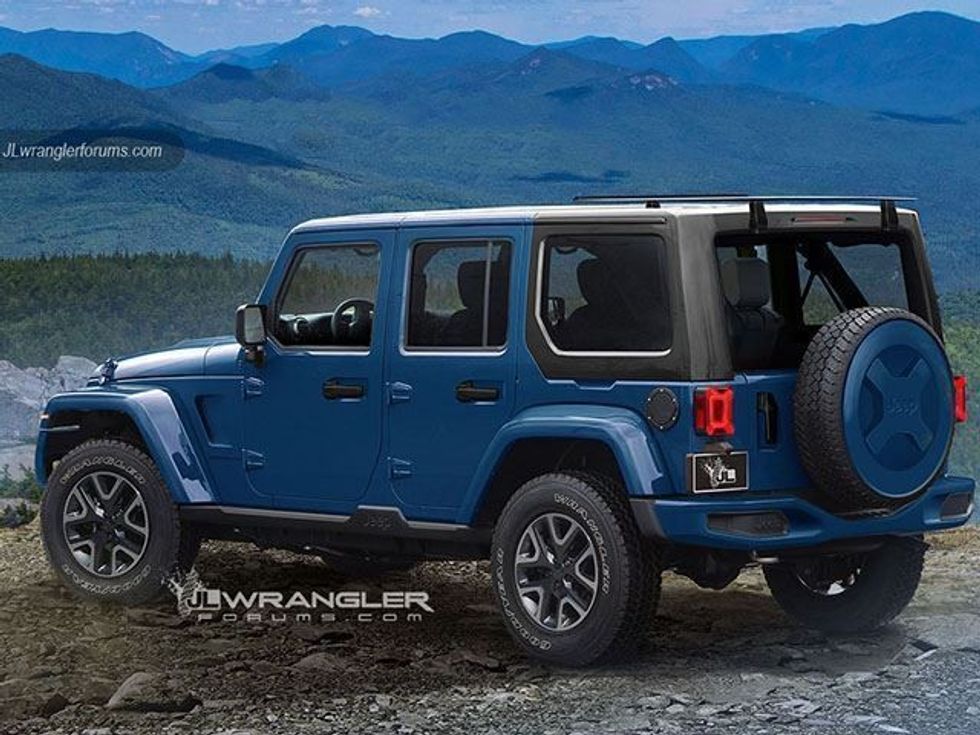 Detaje të Jeep Wrengler që lansohet vitin që vjen foto 3