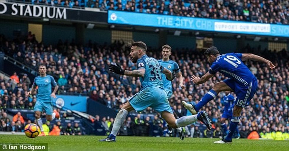 Diego Costa duke shënuar golin e barazimit 1-1