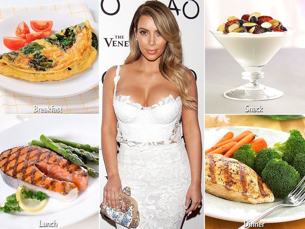 dieta e kim kardashian atinks