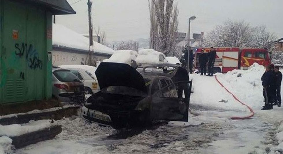 Digjet automobili ne Shkup