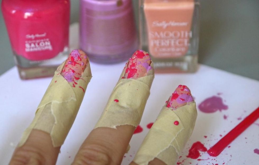 diy splatter nail polish 6 1418818526