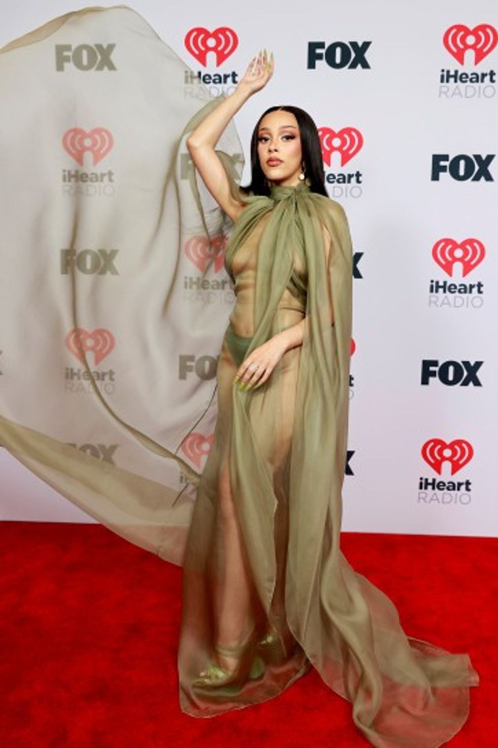 doja iheartradio music awards 2021 red carpet